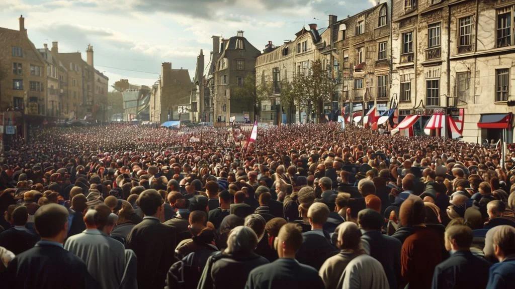 Illustration: Municipales à Roubaix : David Guiraud vers une victoire historique pour LFI