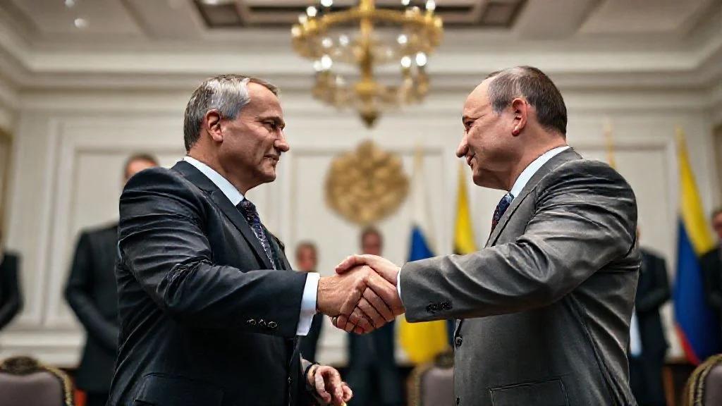 Illustration: Accord de paix pour l'Ukraine : «L'enthousiasme est un peu disproportionné» - Le Figaro : ce qu'il faut savoir en 2025