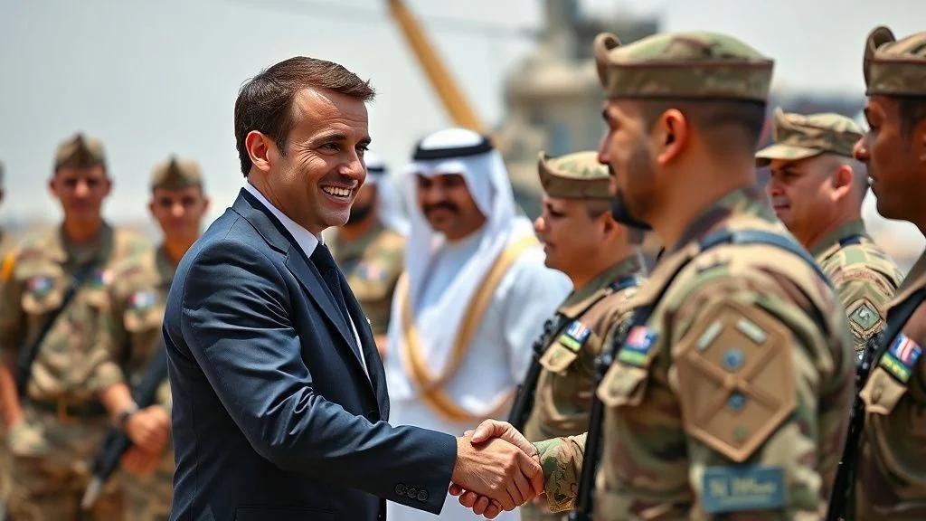 Illustration: Emmanuel Macron entame une visite aux Emirats arabes unis pour fêter Noël avec les forces françaises - 5 points clés