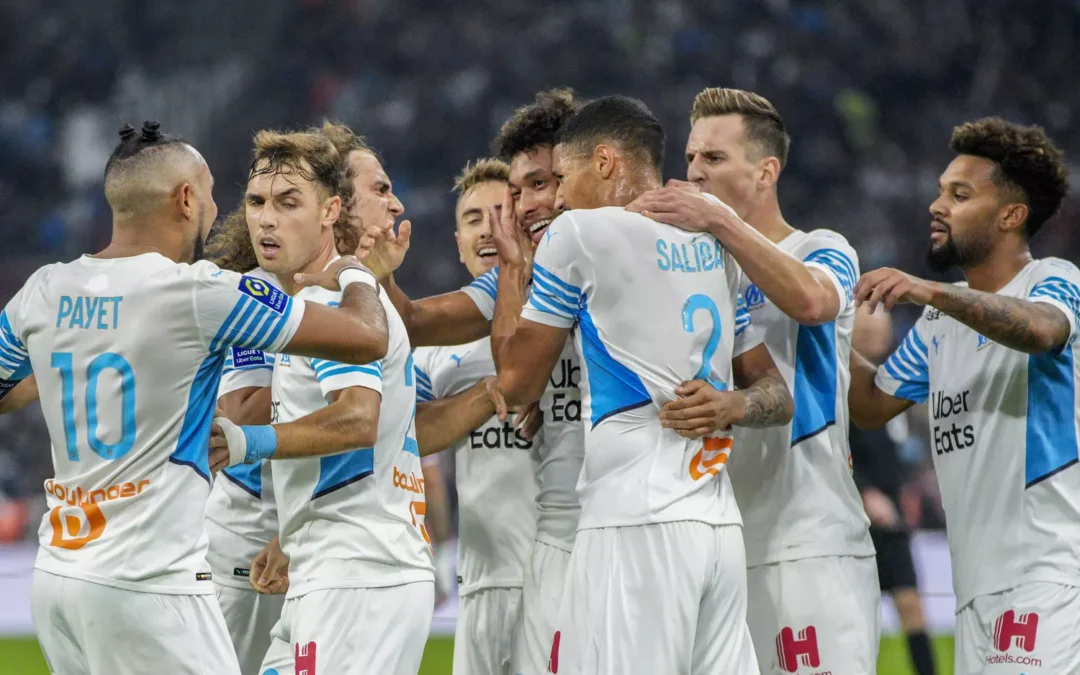 Ligue 1 – Olympique de Marseille VS Lorient (4-1) OM sur le podium