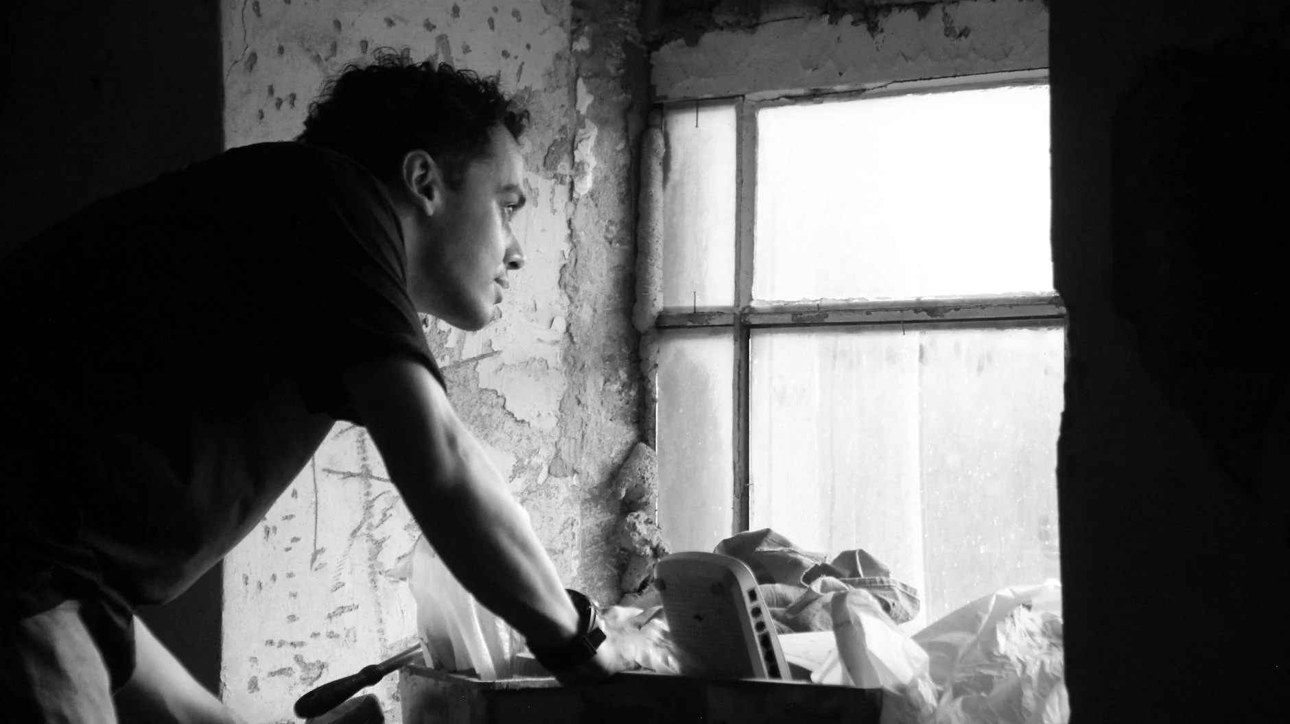 Intérieur du Louvre après le braquage