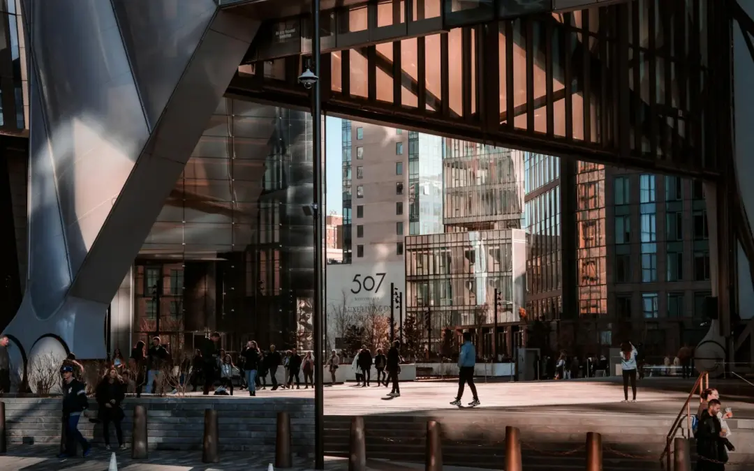 Paysage de la Corne de l'Afrique avec port maritime