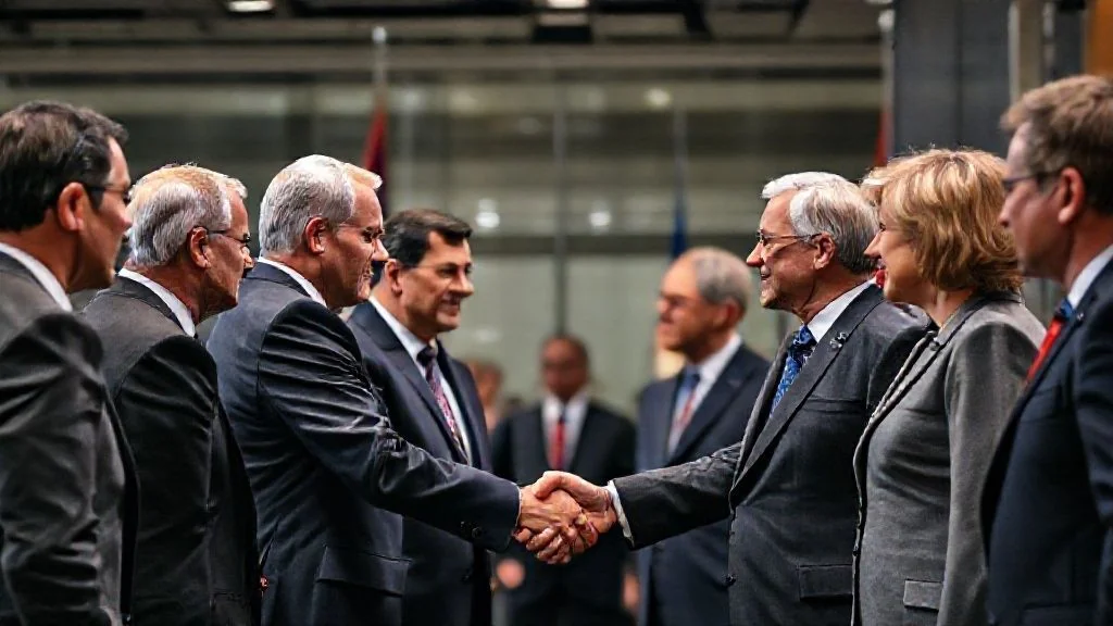 Réunion des dirigeants politiques européens