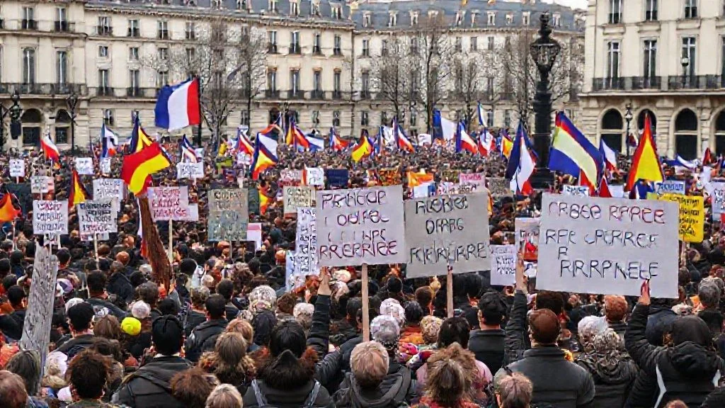 Manifestation contre le budget 2026 de la Sécurité sociale