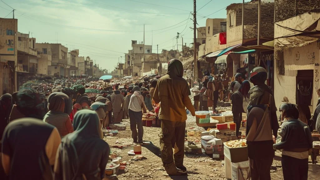 Aide humanitaire apportée à la population de Gaza